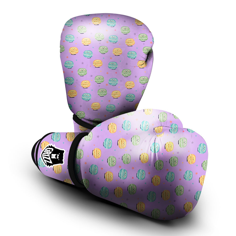 Macarons Cute Print Pattern Boxing Gloves-grizzshop