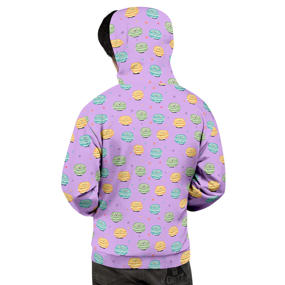 Macarons Cute Print Pattern Men's Hoodie-grizzshop