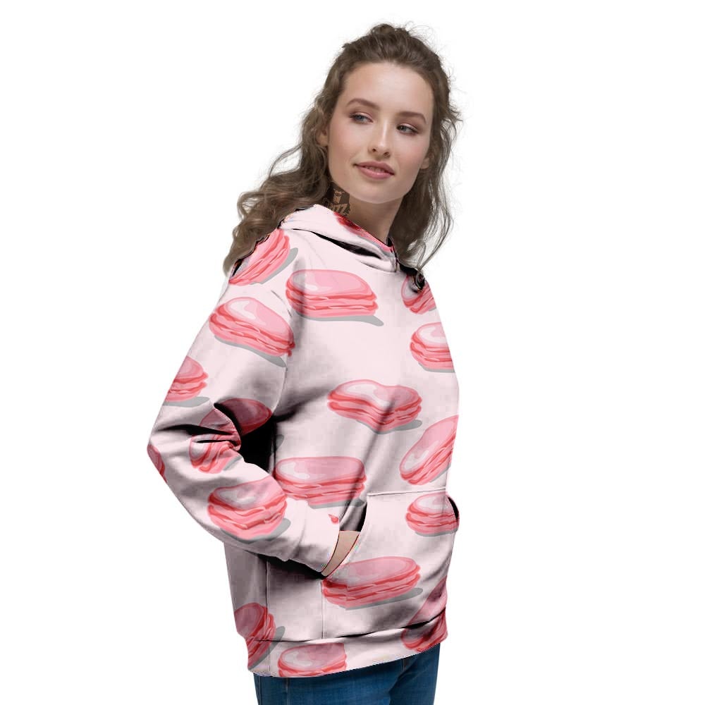 Macarons Sweet Print Pattern Women's Hoodie-grizzshop