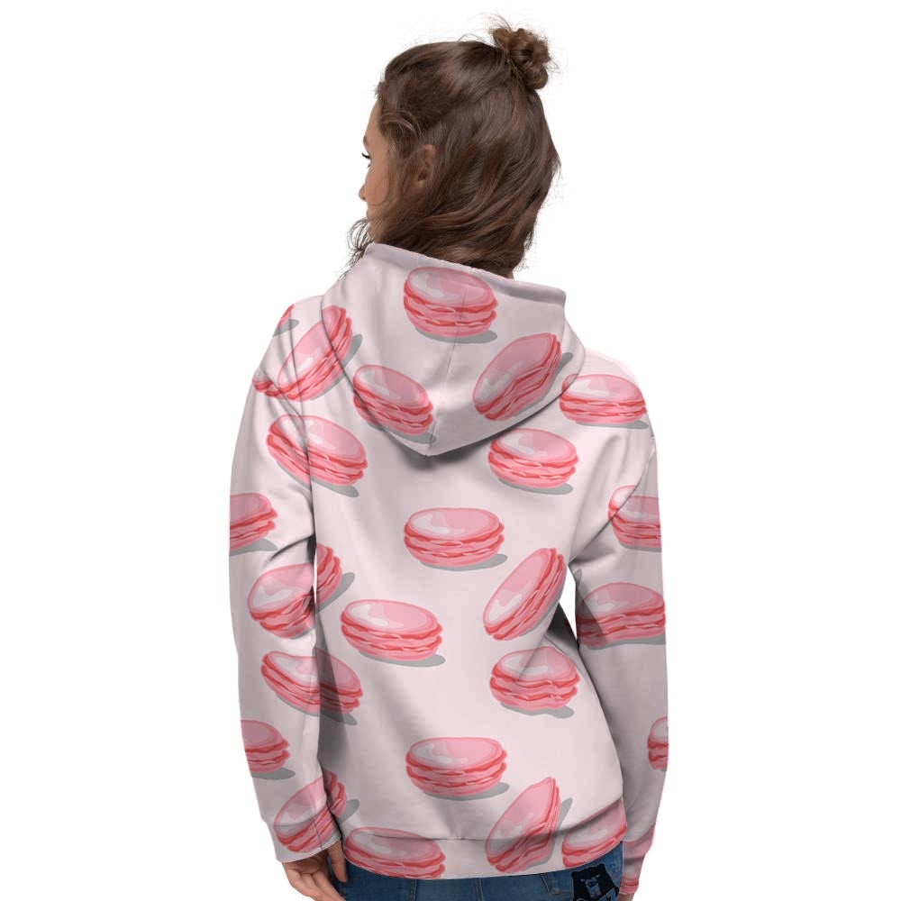 Macarons Sweet Print Pattern Women's Hoodie-grizzshop