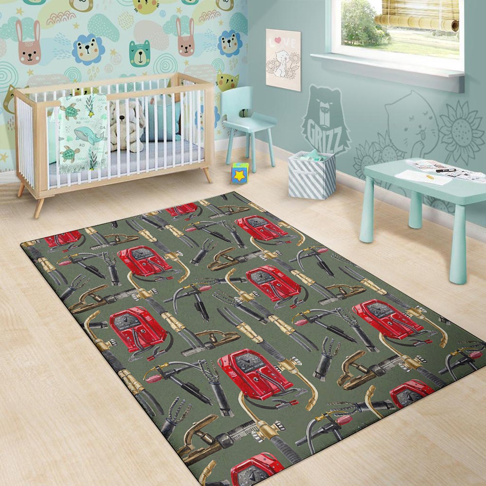 Machine Welding Print Pattern Floor Mat-grizzshop