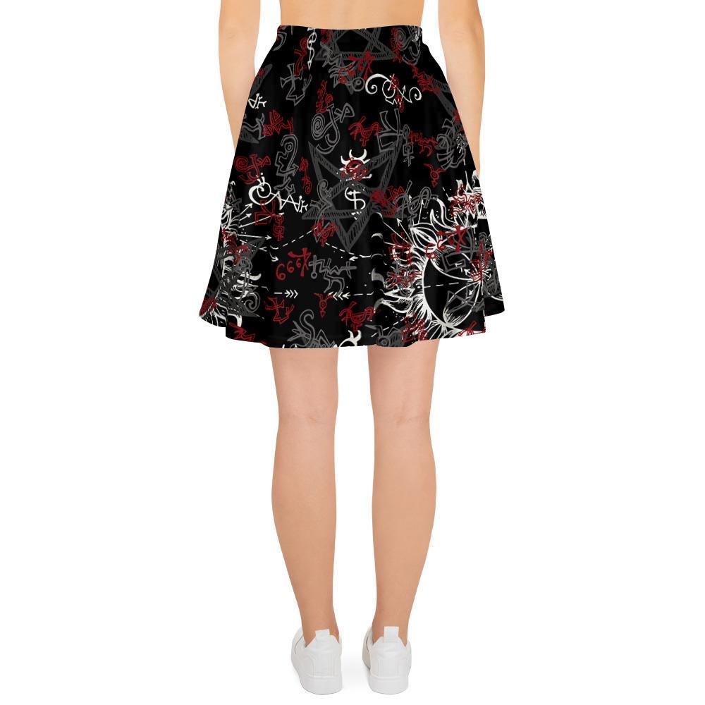 Magic Gothic Witch Women's Skirt-grizzshop