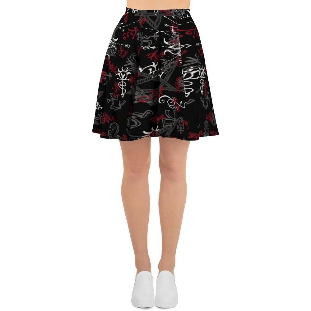 Magic Gothic Witch Women's Skirt-grizzshop