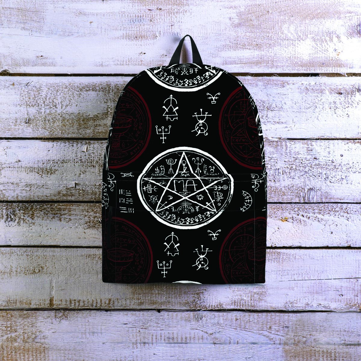 Magic Pentagram Gothic Witch Backpack-grizzshop
