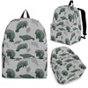 Manatee Print Pattern Backpack-grizzshop
