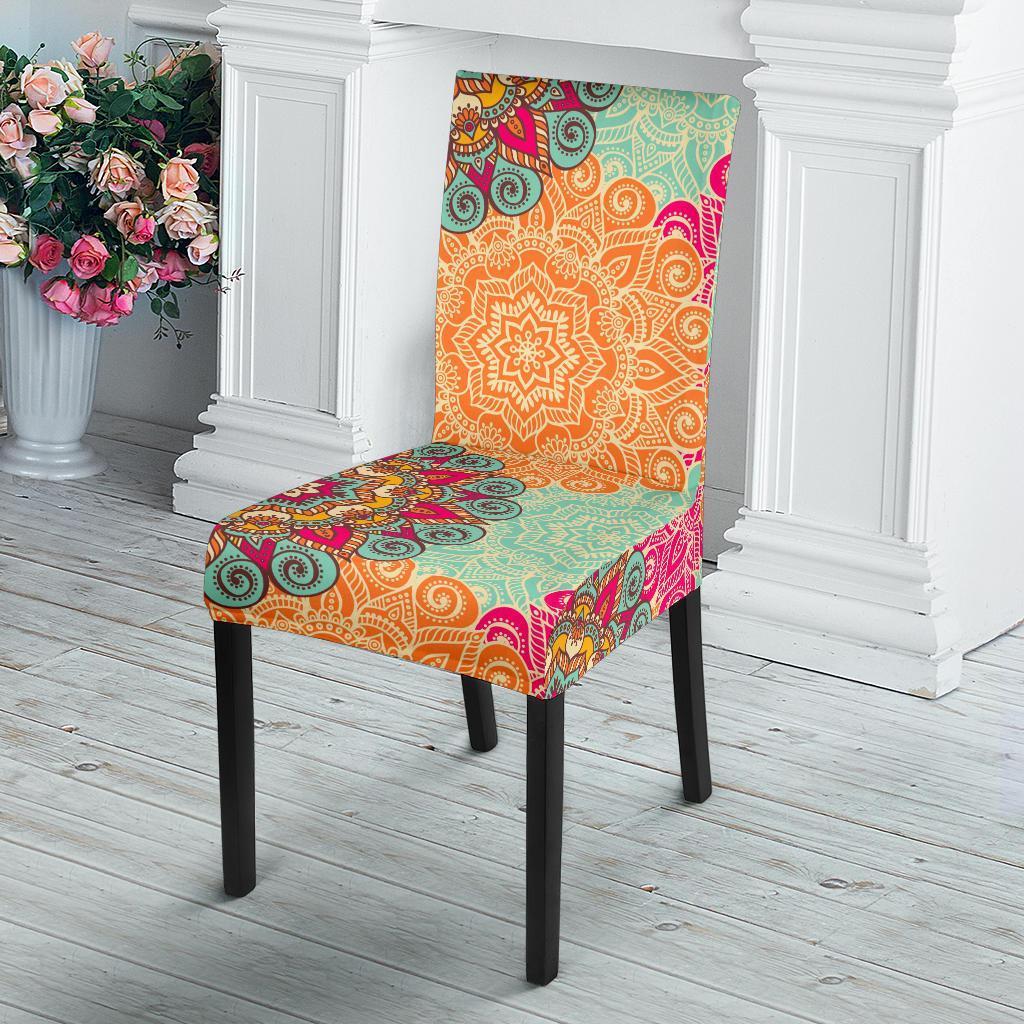 Mandala Bohemian Boho Pattern Print Chair Cover-grizzshop