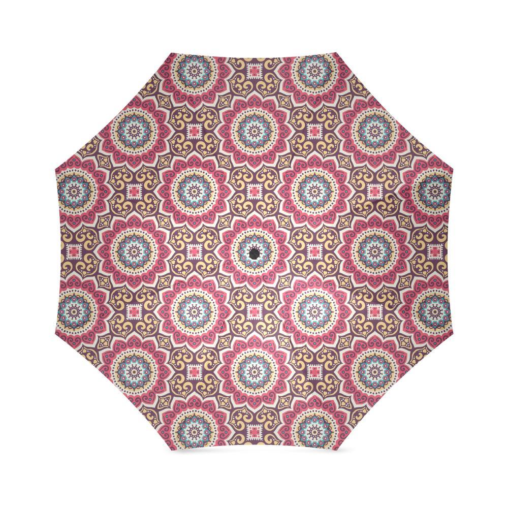 Mandala Boho Bohemian Pattern Print Foldable Umbrella-grizzshop