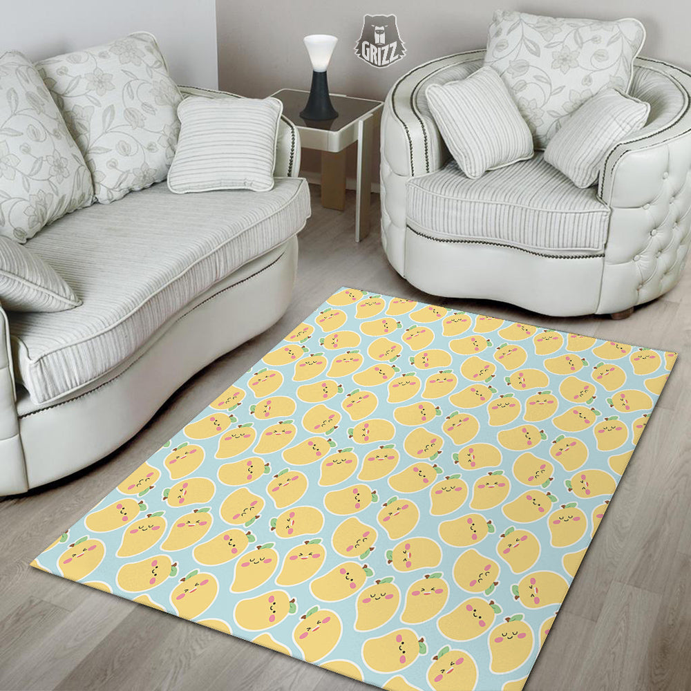 Mango Cute And Funny Print Pattern Floor Mat-grizzshop