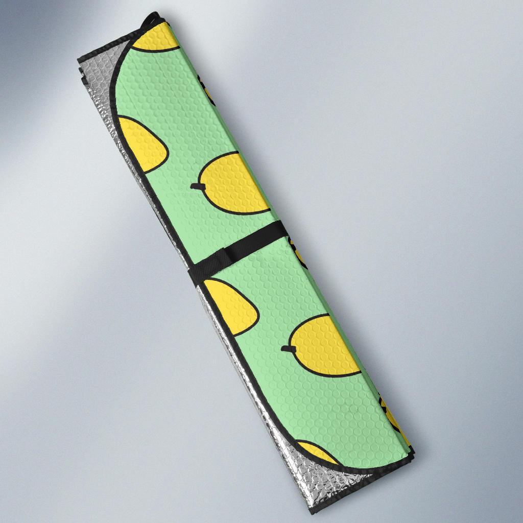 Mango Cute Pattern Print Car Sun Shade-grizzshop