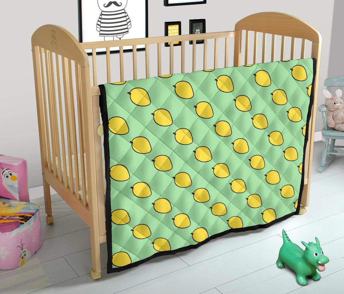 Mango Cute Pattern Print Quilt-grizzshop