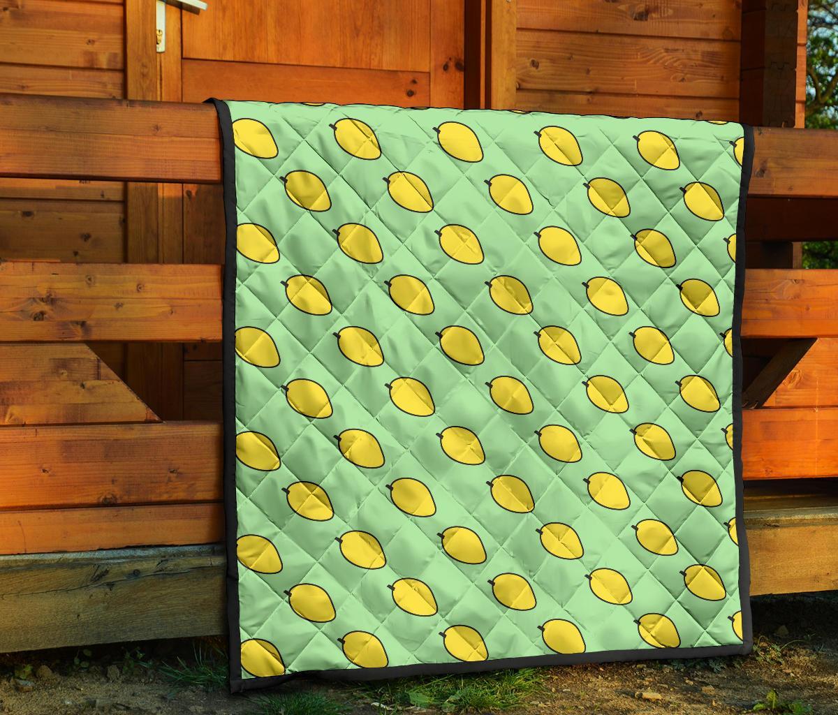 Mango Cute Pattern Print Quilt-grizzshop