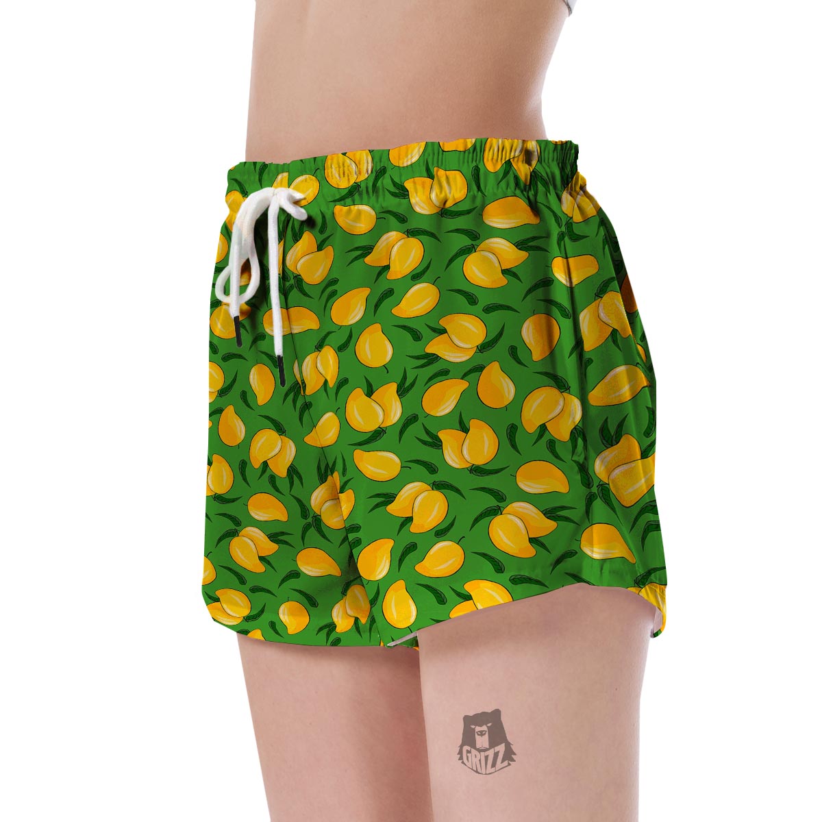 Mango Print Pattern Women's Shorts-grizzshop