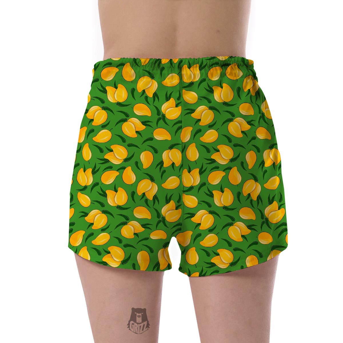 Mango Print Pattern Women's Shorts-grizzshop