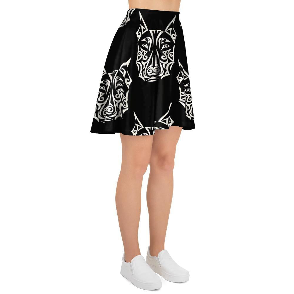 Maori Aztec Pitbull Women's Skirt-grizzshop