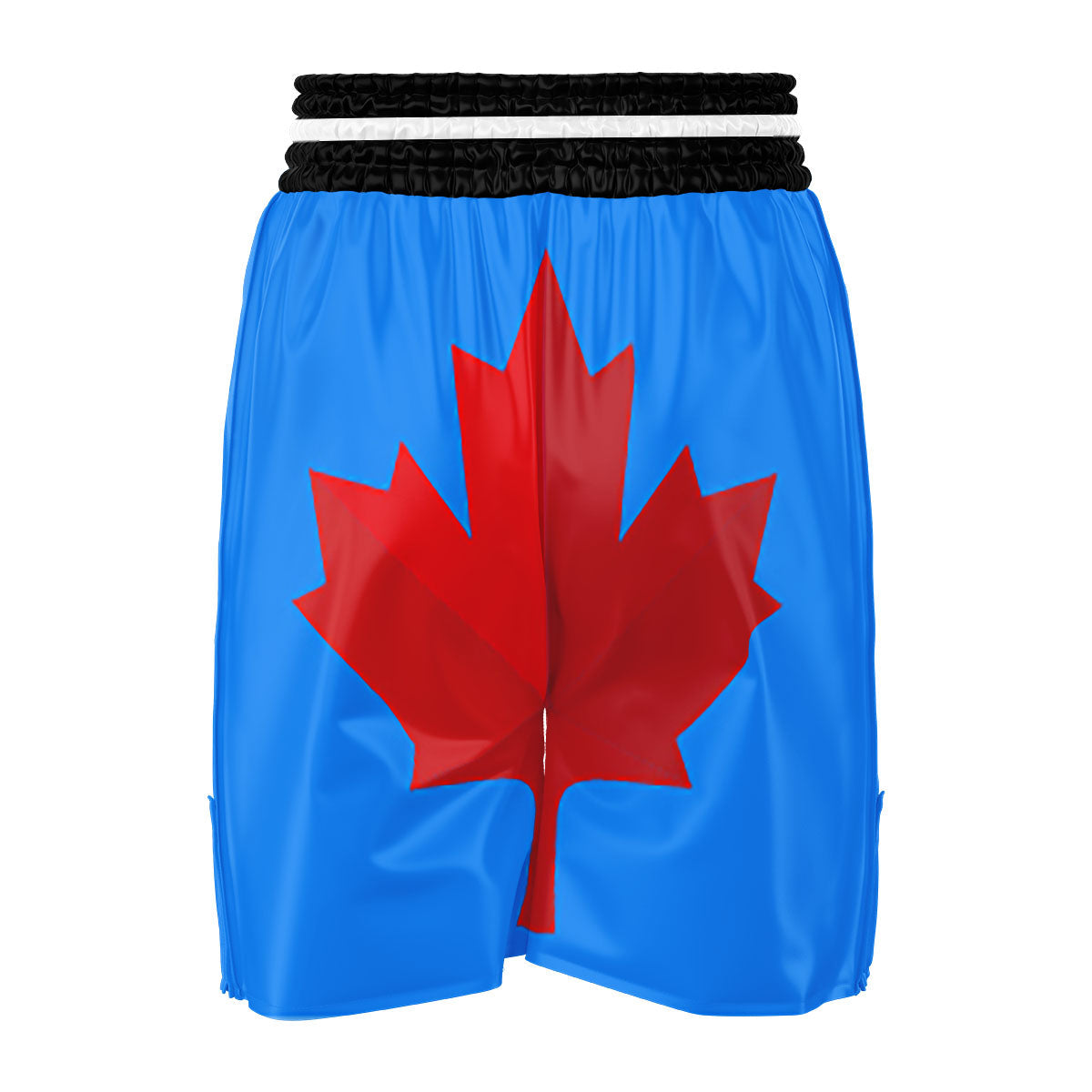 Maple Leaf Autumn Print Boxing Shorts-grizzshop