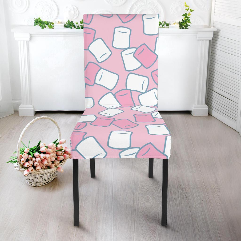 Marshmallow Colorful Print Pattern Chair Cover-grizzshop