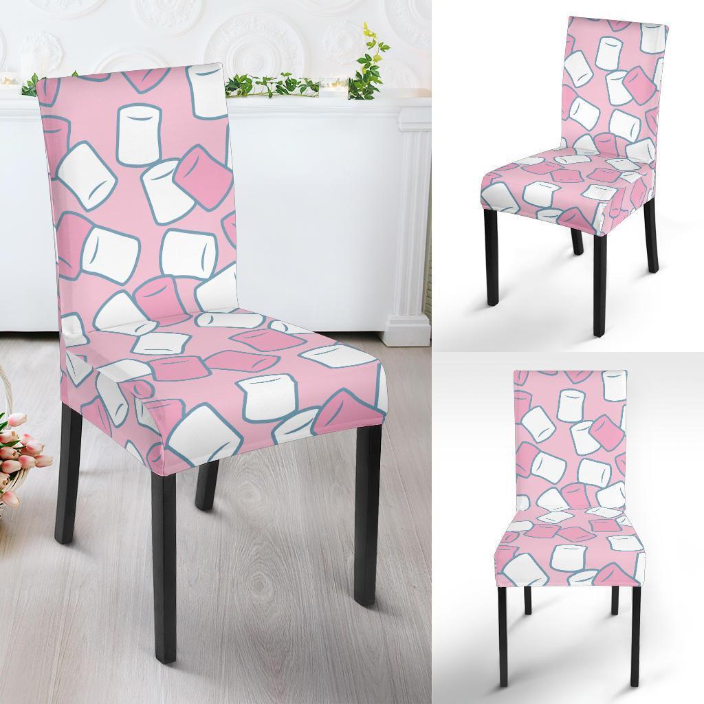 Marshmallow Colorful Print Pattern Chair Cover-grizzshop