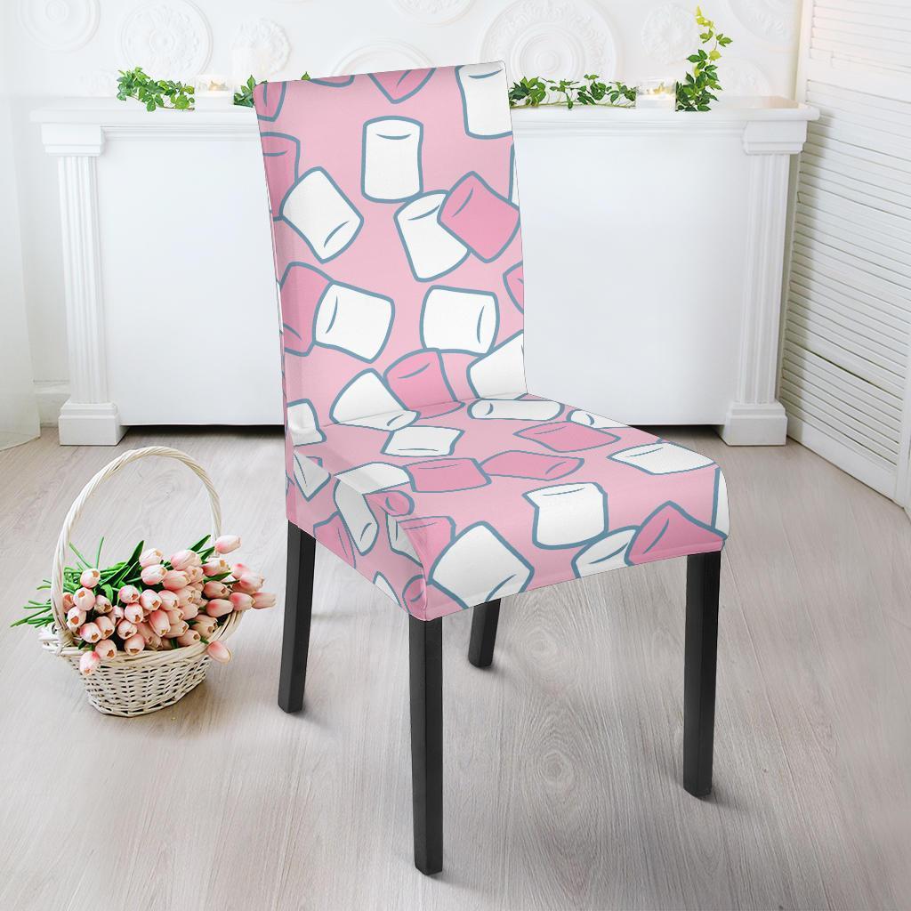 Marshmallow Colorful Print Pattern Chair Cover-grizzshop