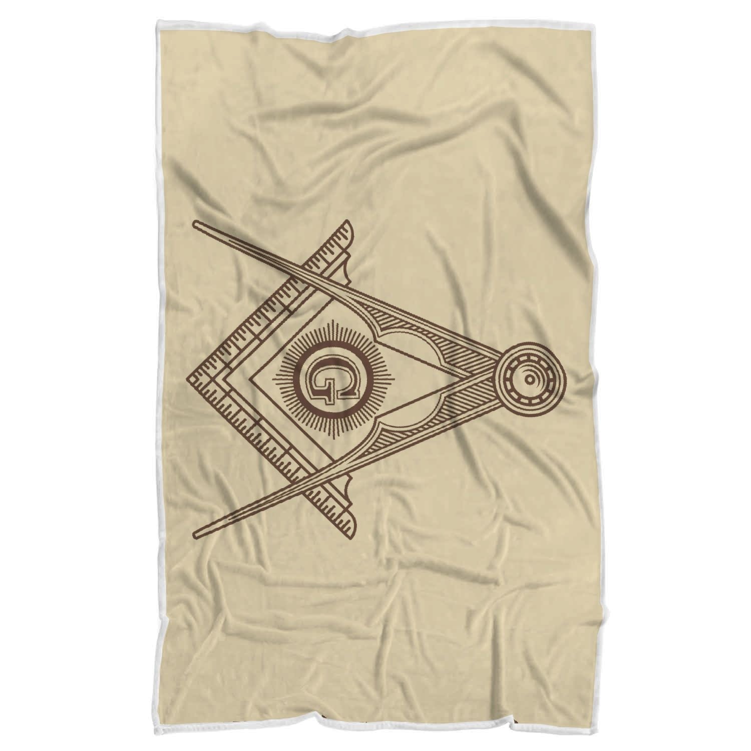 Masonic Freemason Throw Blanket-grizzshop