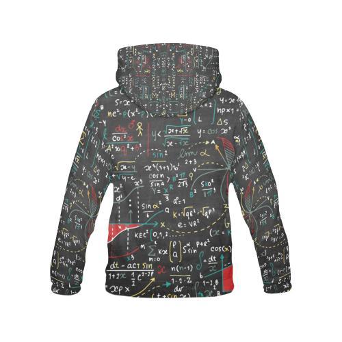Math Print Pattern Men Pullover Hoodie-grizzshop