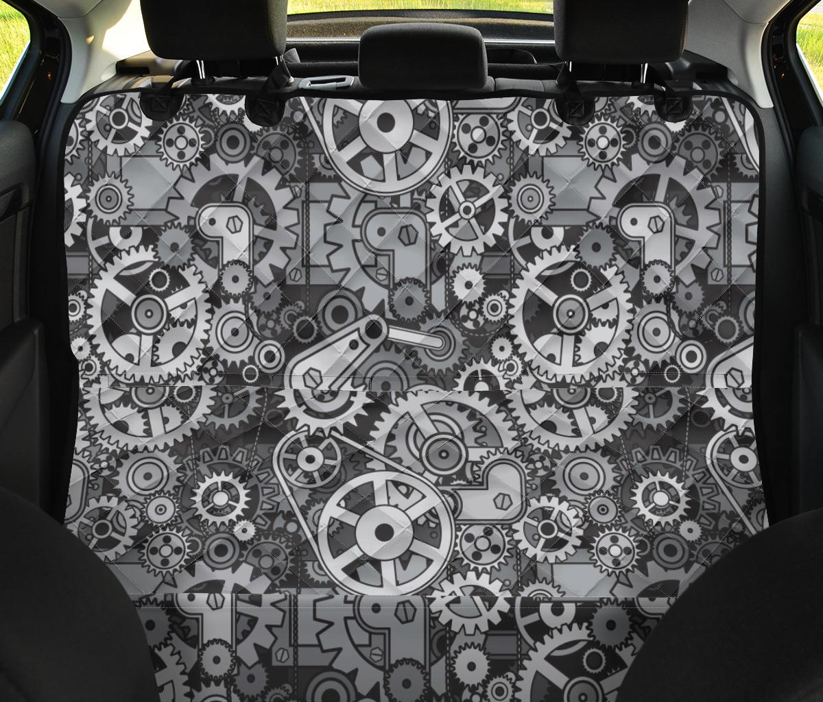 Mechanic Print Pattern Pet Car Seat Cover-grizzshop