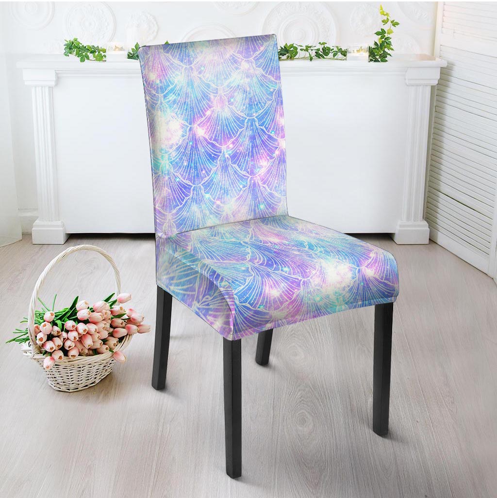 Mermaid Galaxy Space Chair Cover-grizzshop