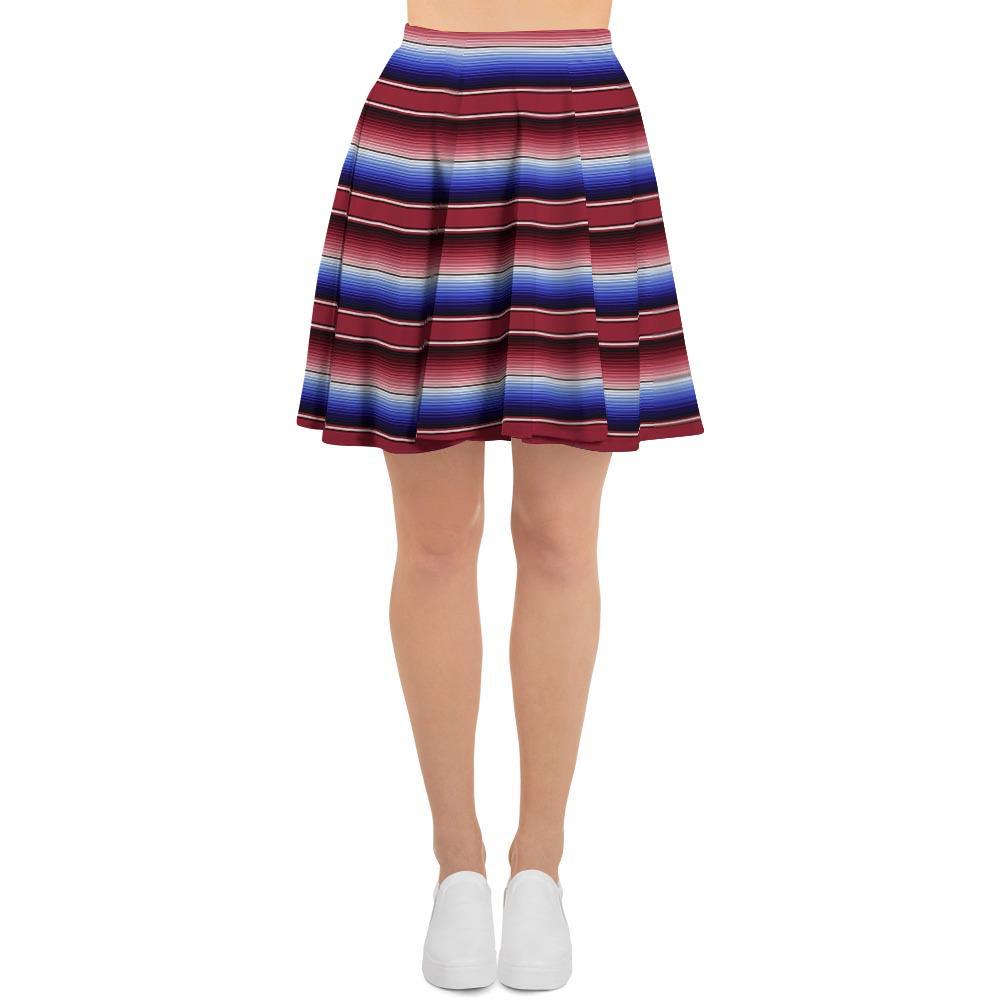 Mexican Baja Print Women's Skirt-grizzshop