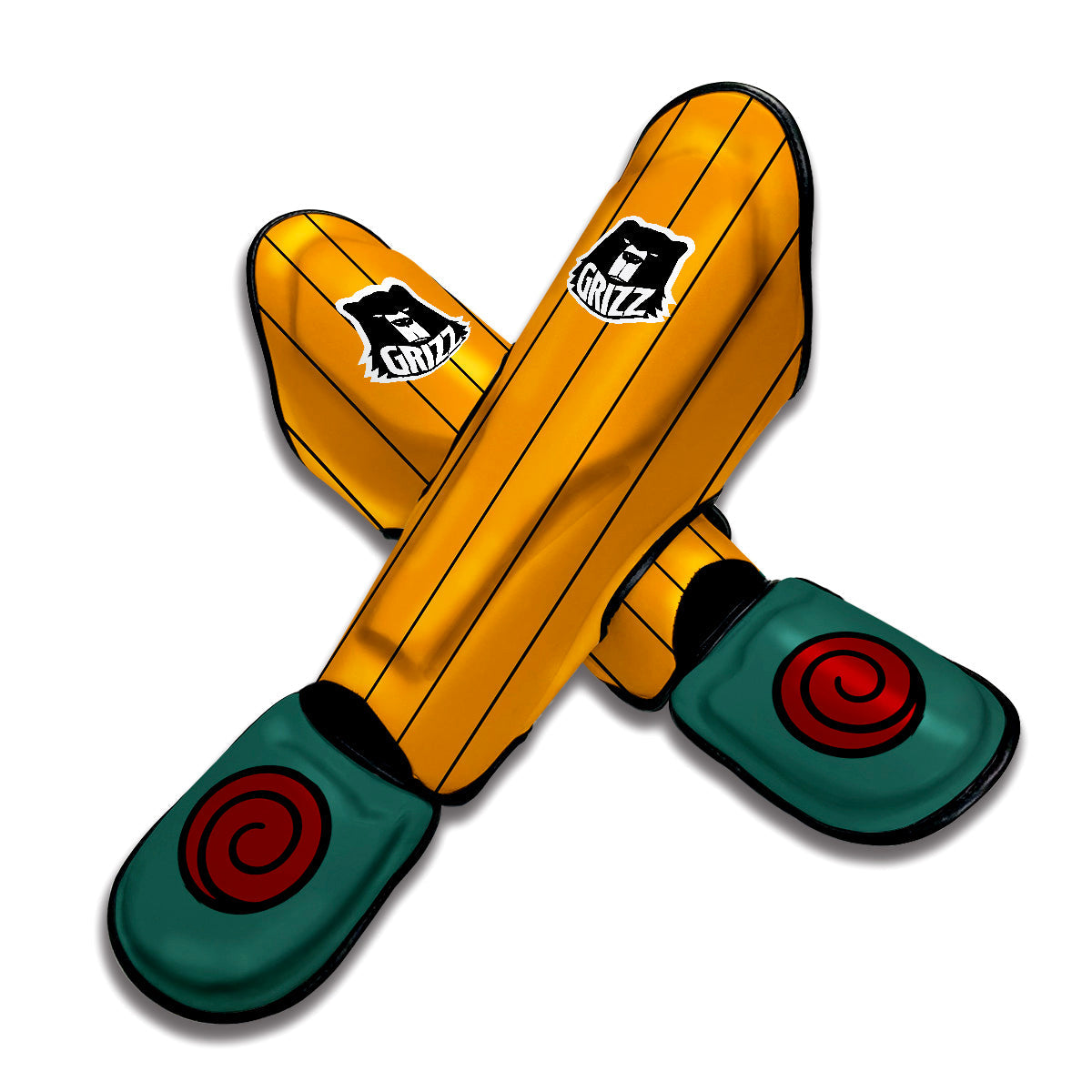 Might Guy Muay Thai Shin Guards-grizzshop