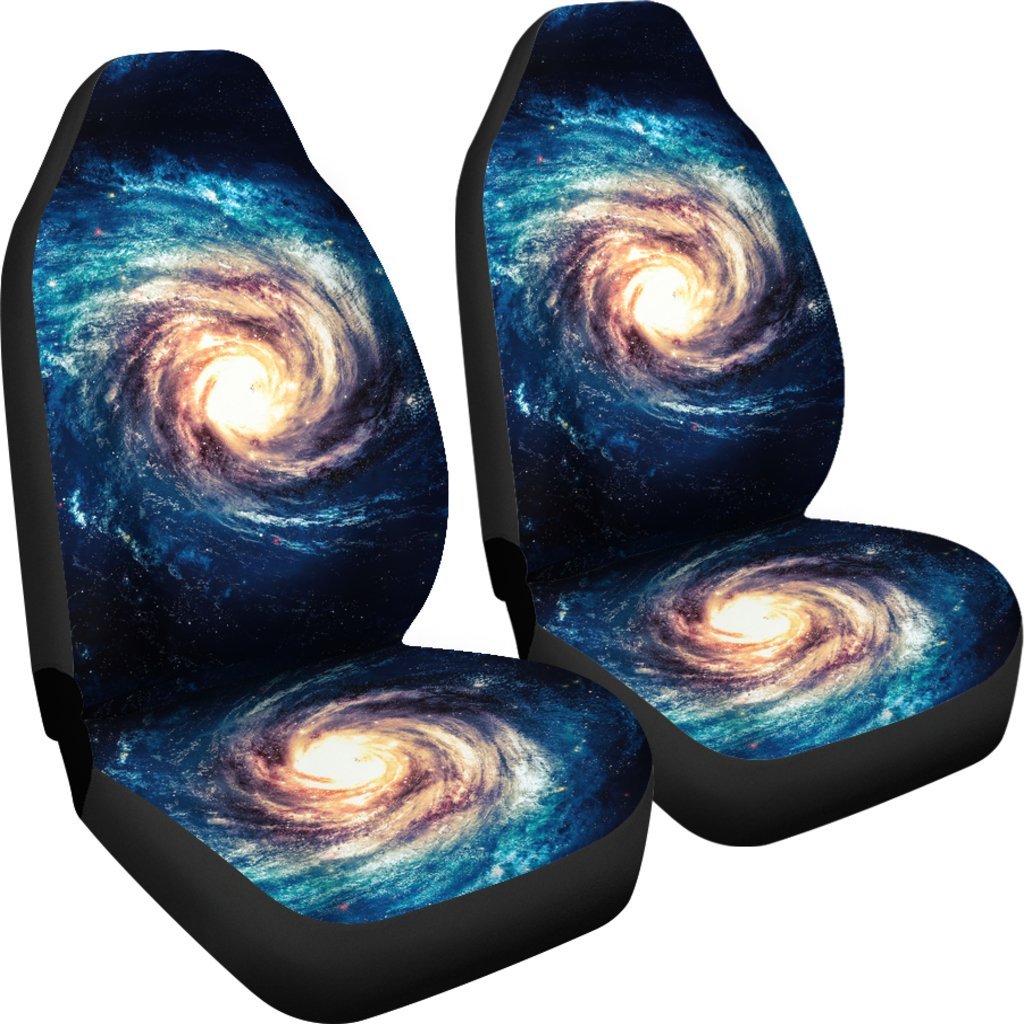 Milky Way Galaxy Space Print Universal Fit Car Seat Cover-grizzshop
