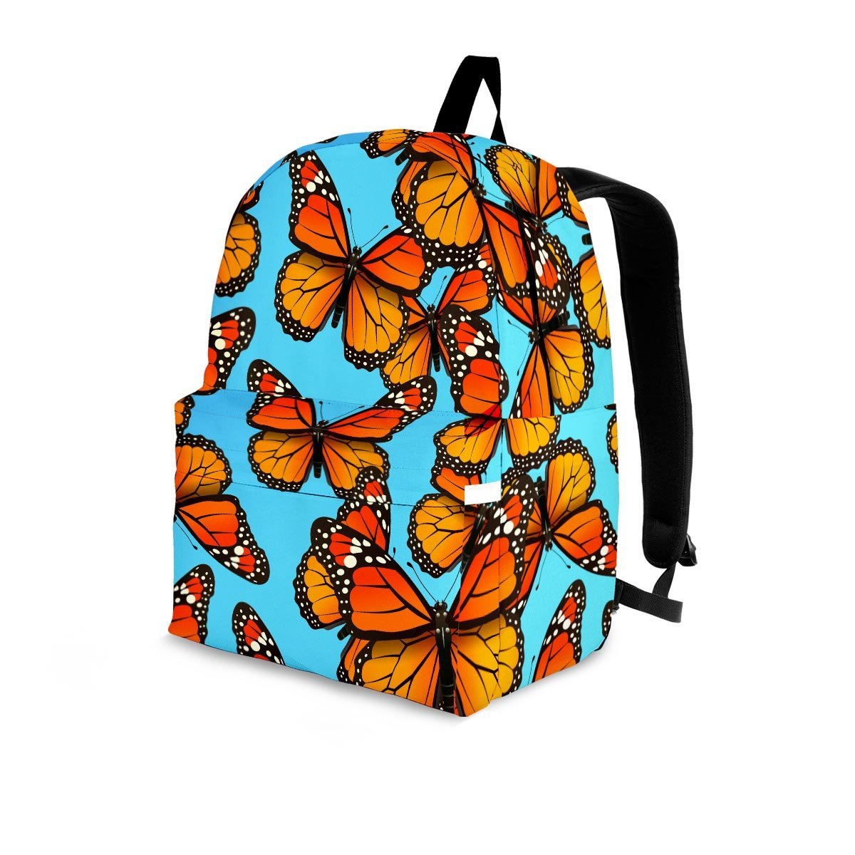Monarch Butterfly Print Backpack-grizzshop