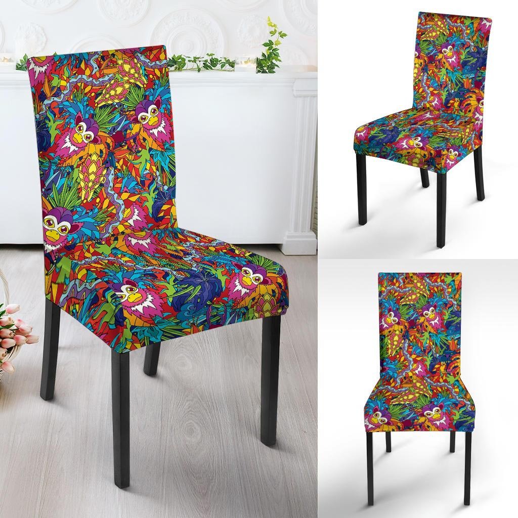 Monkey Trippy Psychedelic Chair Cover-grizzshop