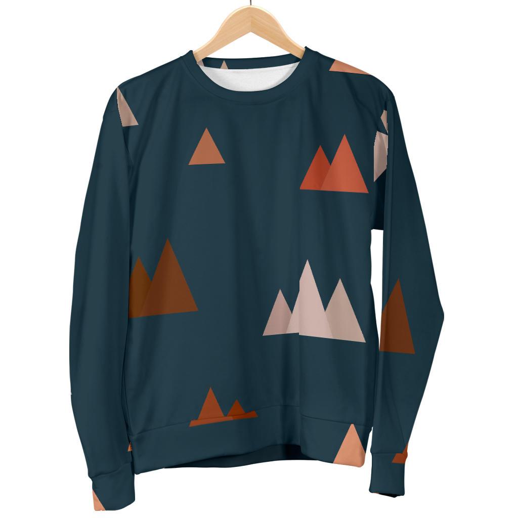 Mountain Print Pattern Women's Sweatshirt-grizzshop