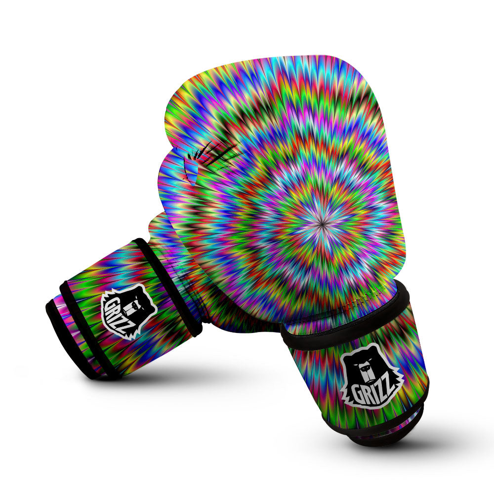 Moving Optical Illusion Abstract Dizzy Boxing Gloves-grizzshop