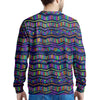 Multicolor Indian Aztec Doodle Elements Abstract Men's Sweatshirt-grizzshop