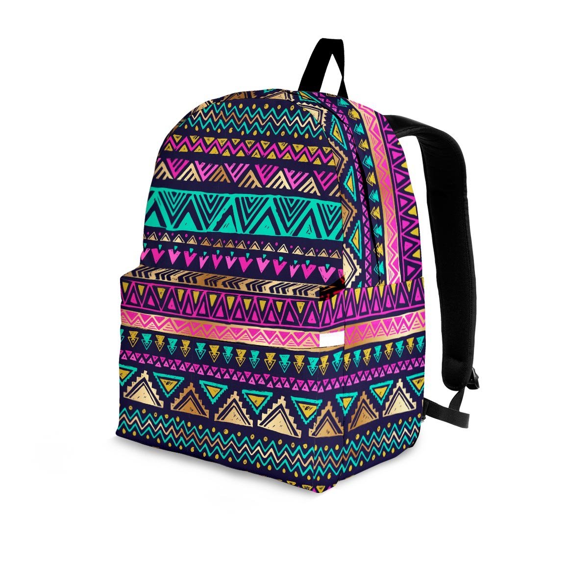 Multicolor Native Aztec Doodle Backpack-grizzshop