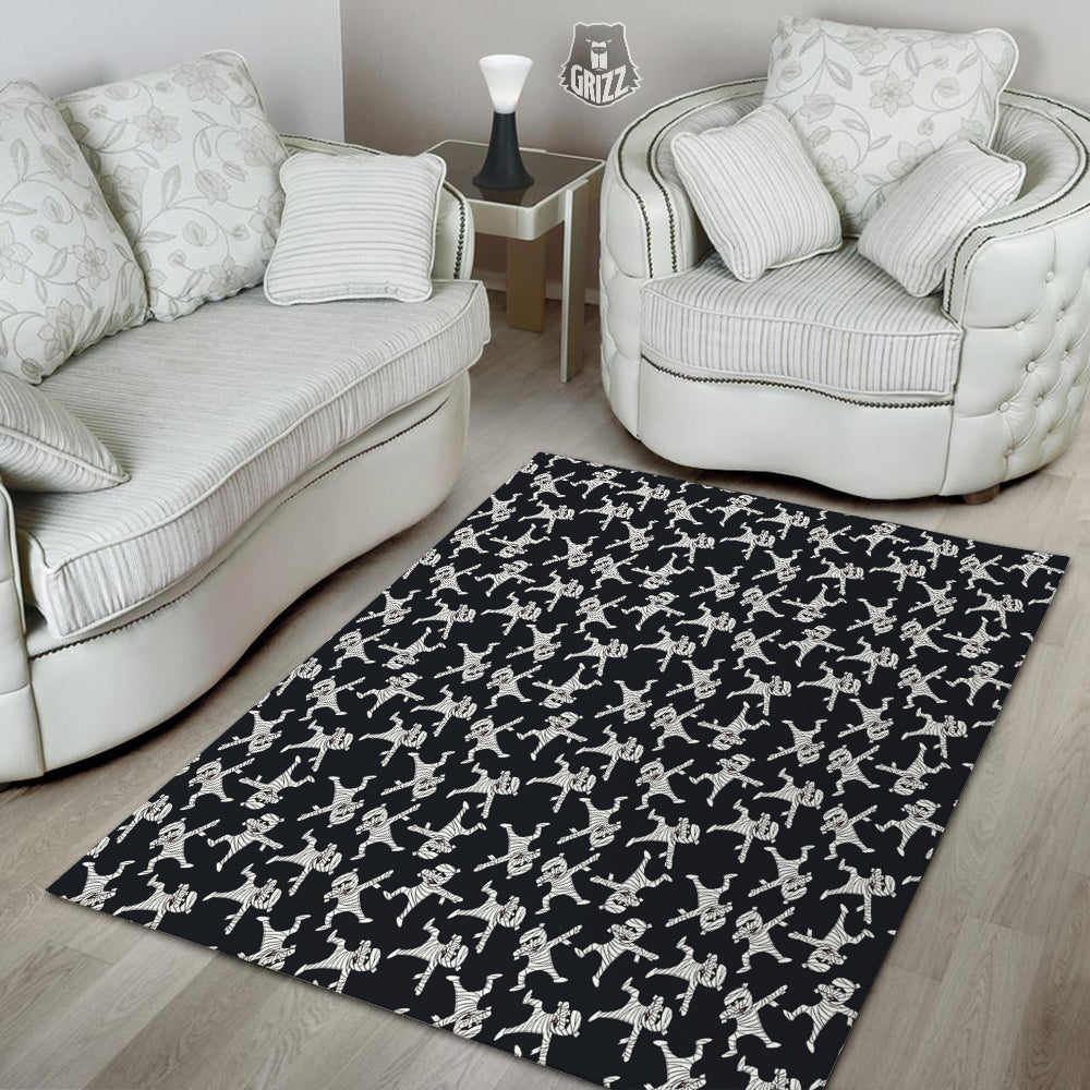 Mummy Cute Print Pattern Floor Mat-grizzshop