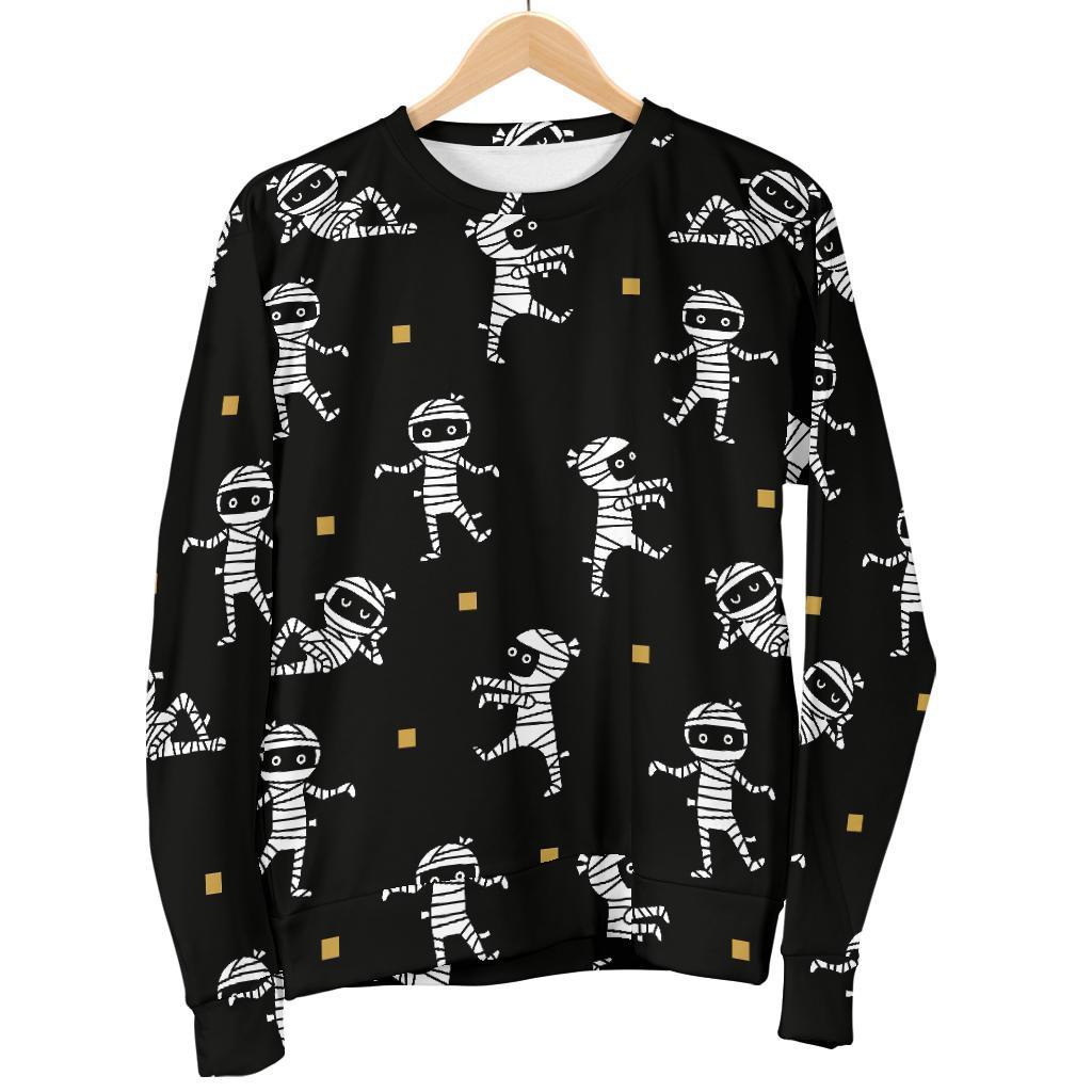 Mummy Pattern Print Women's Sweatshirt-grizzshop
