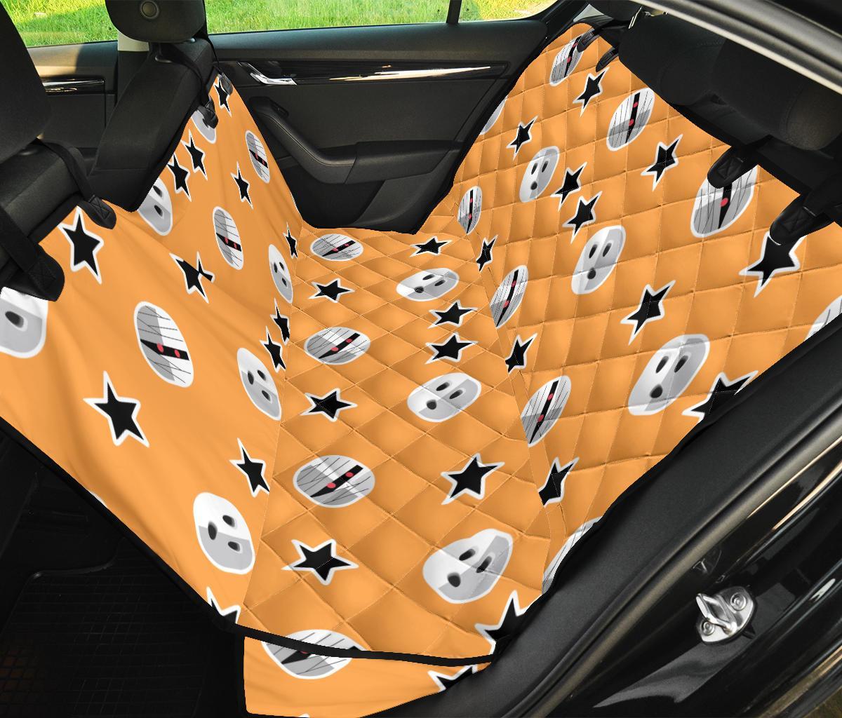 Mummy Print Pattern Pet Car Seat Cover-grizzshop