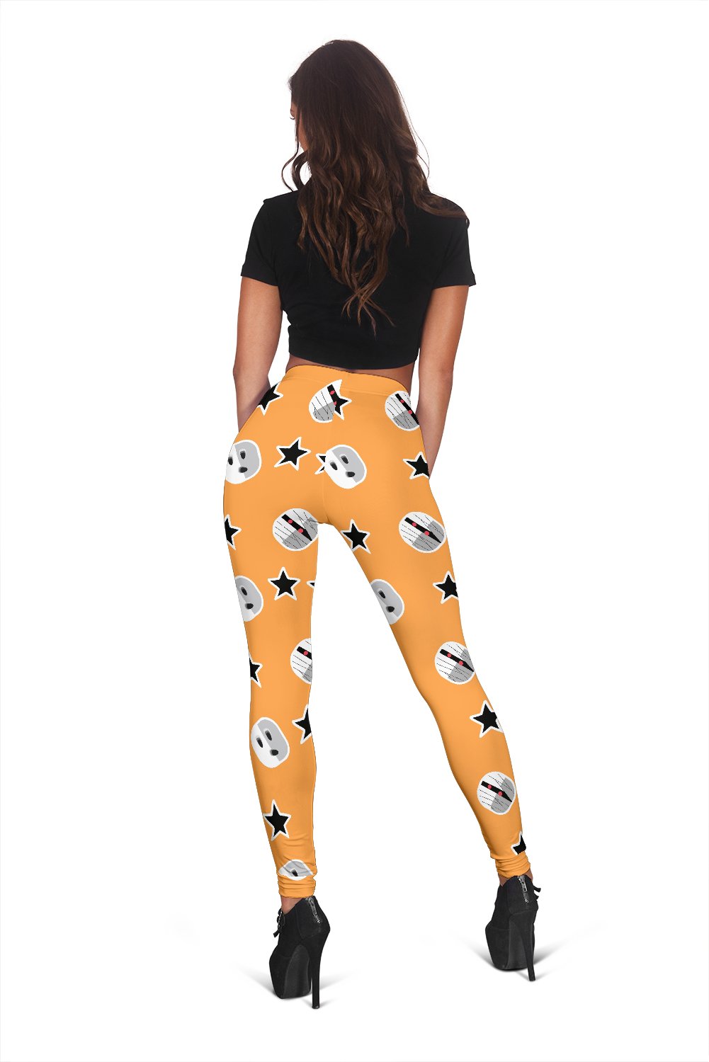 Mummy Print Pattern Women Leggings-grizzshop