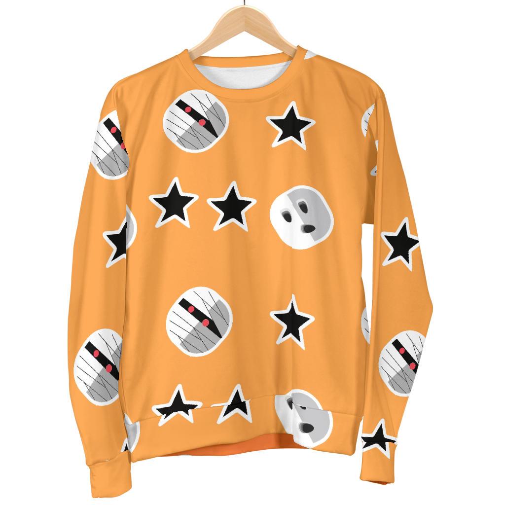 Mummy Print Pattern Women's Sweatshirt-grizzshop