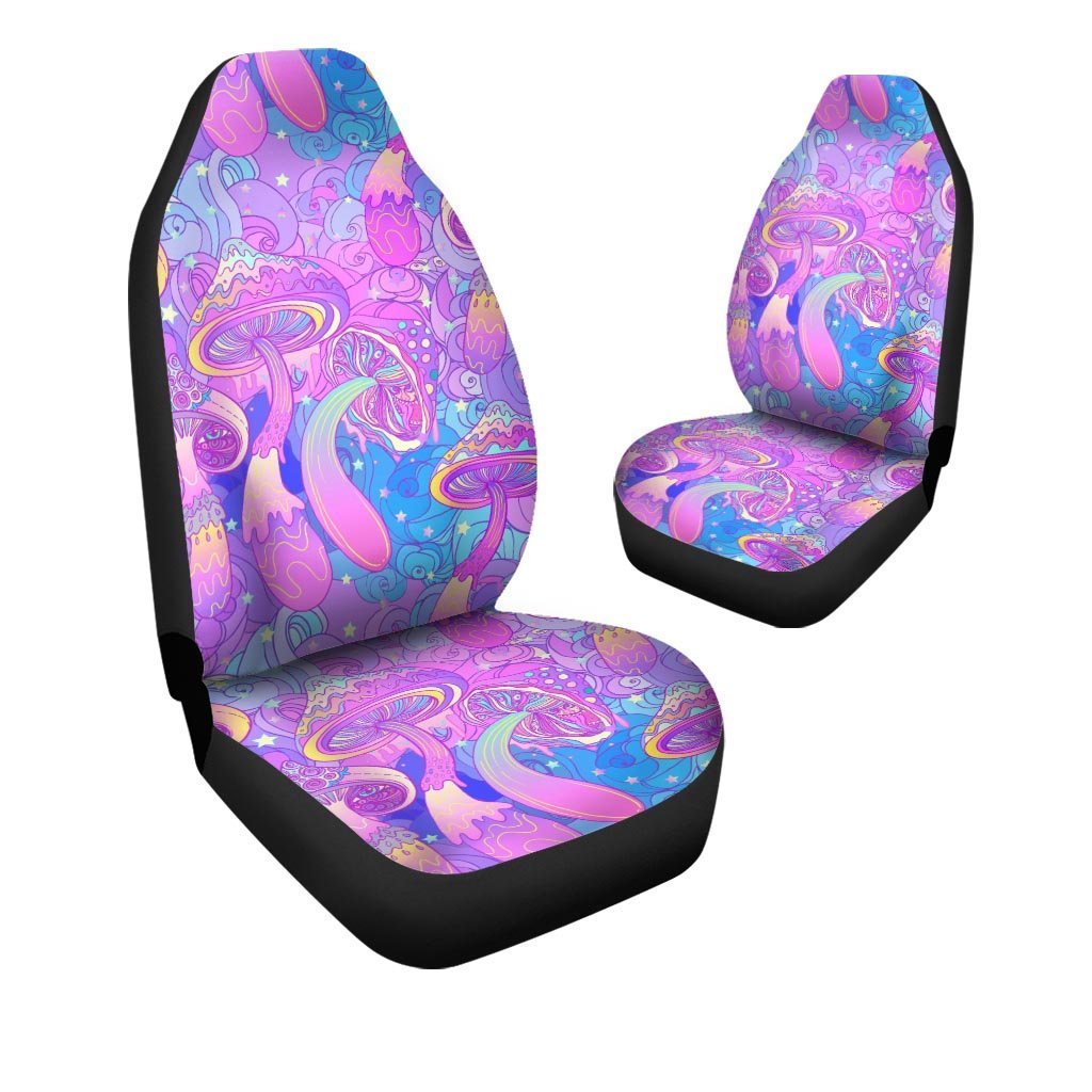 Mushroom Psychedelic Trippy Car Seat Covers-grizzshop