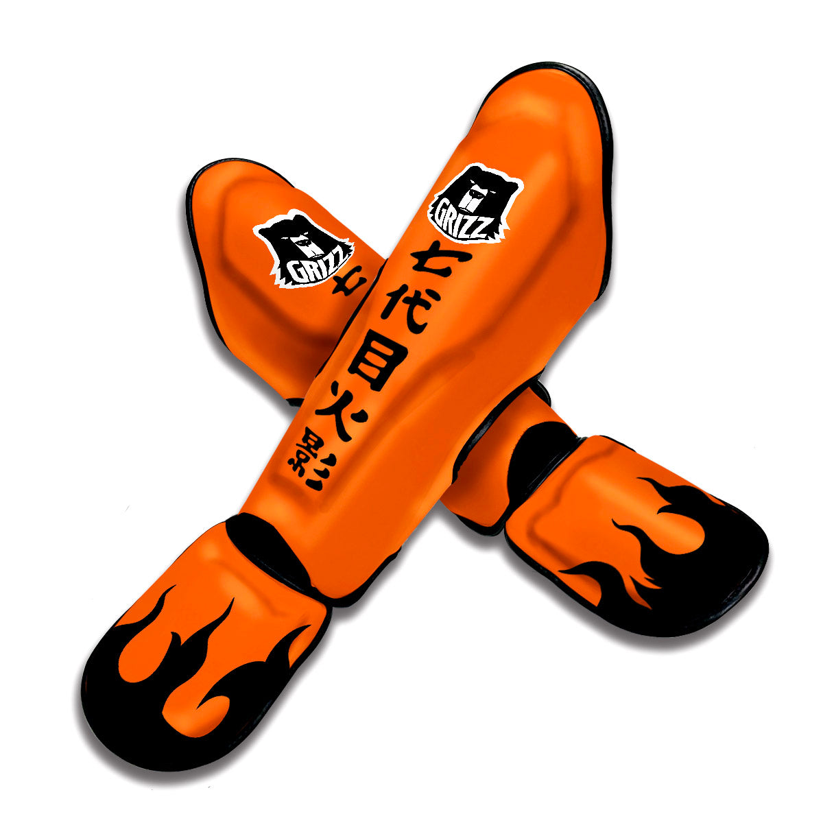 Nanadaime Seventh Hokage Muay Thai Shin Guards-grizzshop