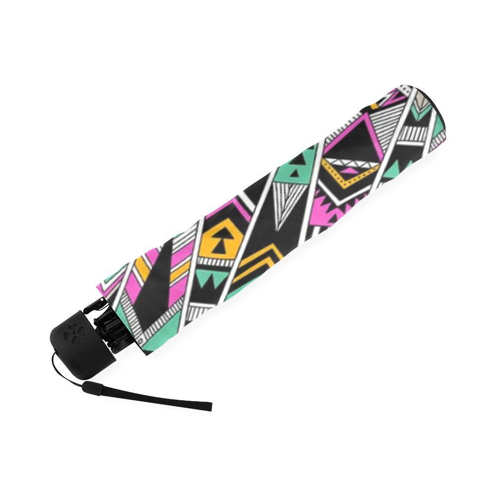 Native American Aztec Tribal Navajo Indians Print Foldable Umbrella-grizzshop