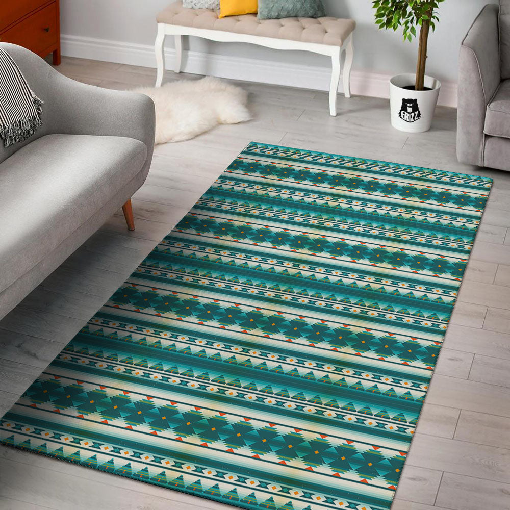 Native American Ethnic Print Pattern Floor Mat-grizzshop