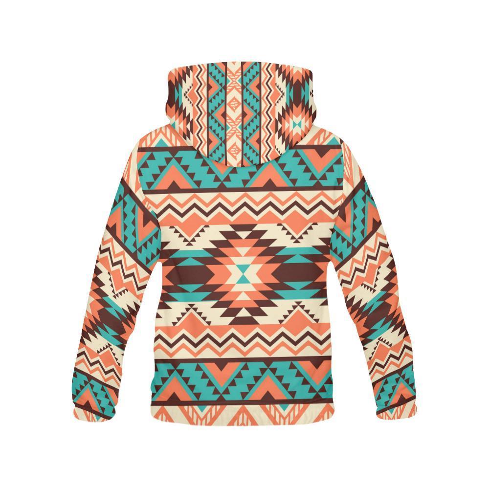 Native American Navajo Indians Aztec Tribal Print Men Pullover Hoodie-grizzshop