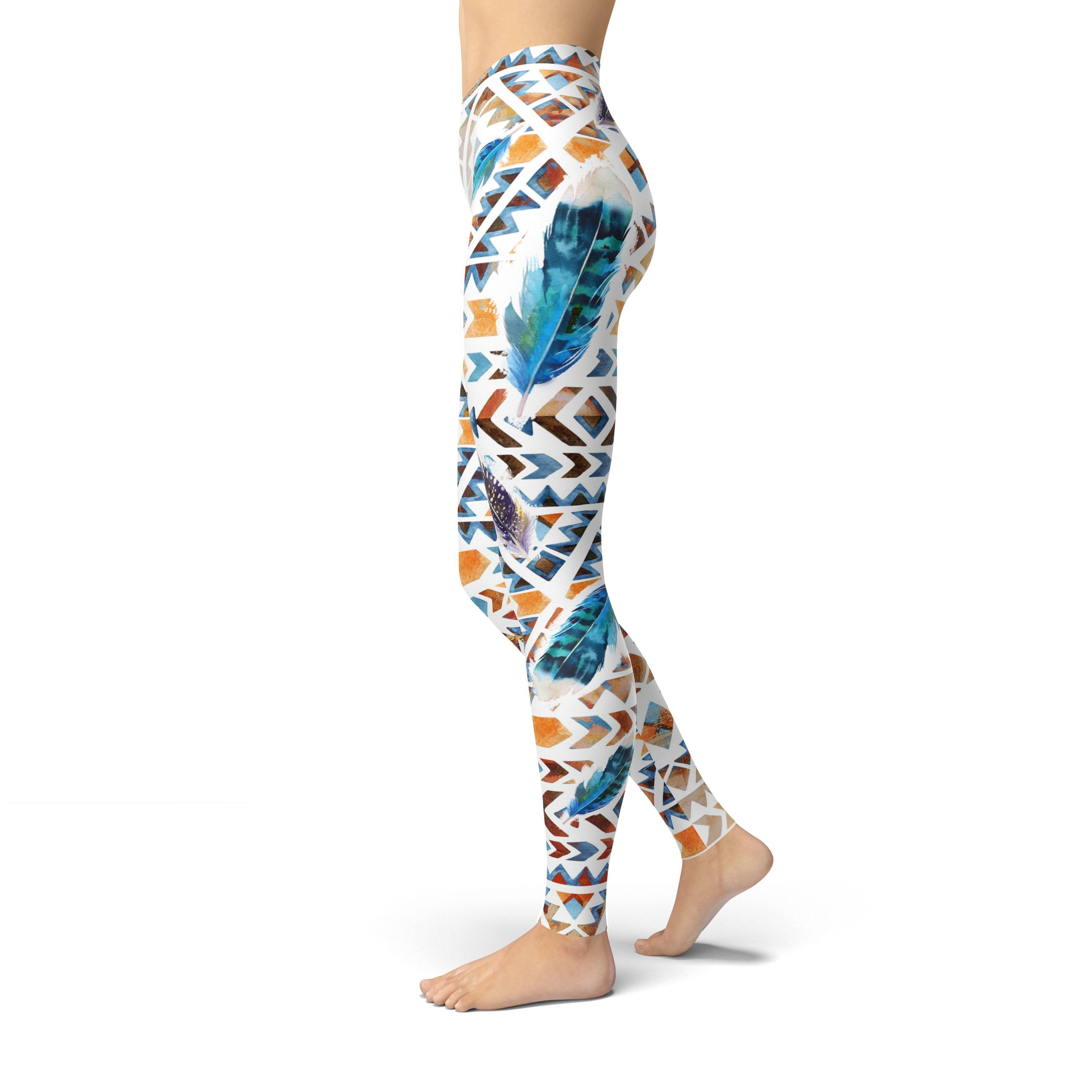 Native American Pattern Women's Leggings-grizzshop