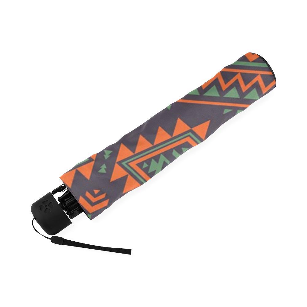 Native American Tribal Navajo Indians Aztec Print Foldable Umbrella-grizzshop