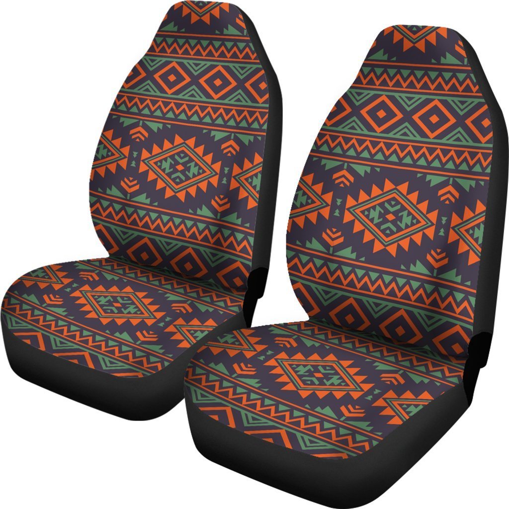 Native American Tribal Navajo Indians Aztec Print Universal Fit Car Seat Cover-grizzshop