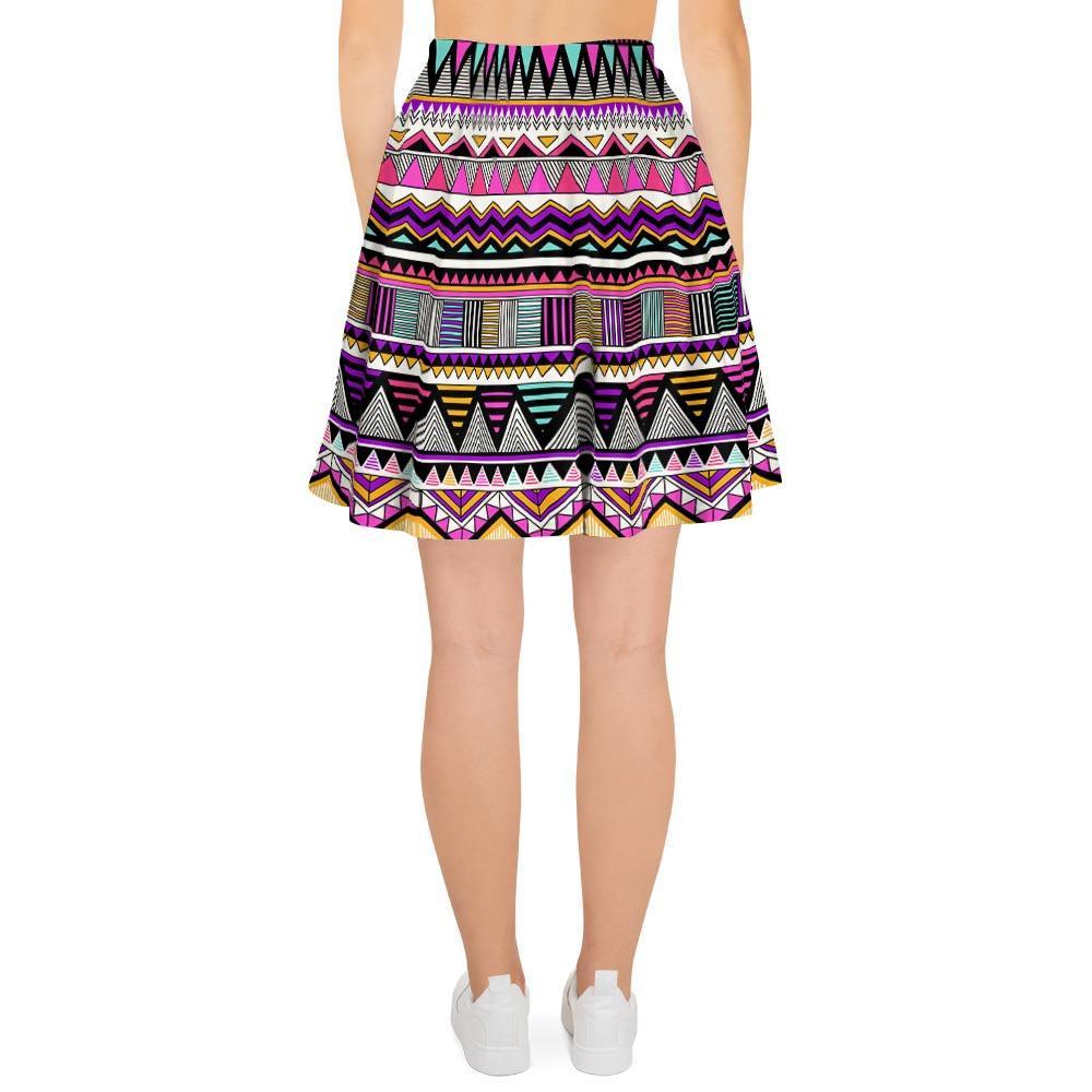 Native Aztec Women's Skirt-grizzshop