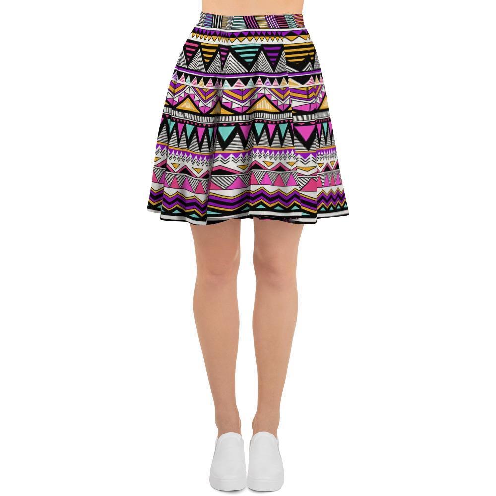 Native Aztec Women's Skirt-grizzshop